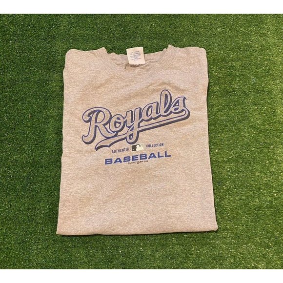 Majestic Other - Vintage Kansas City Royals tshirt XL gray adult mens Majestic Y2K Retro